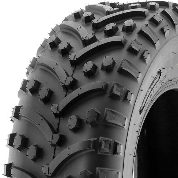 SunF ATV/UTV All Terrain Quad Tire 25x8-12 25x8x12 6 PR Tubeless A032 (Single)