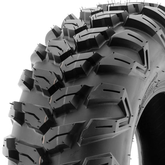 SunF ATV/UTV All Terrain Quad Tire 25x8R12 25x8x12 6 PR Tubeless A043 (Single)