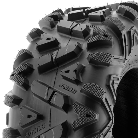 SunF ATV/UTV All Terrain Quad Tire 26x10-12 26x10x12 6 PR Tubeless A033 (Single)