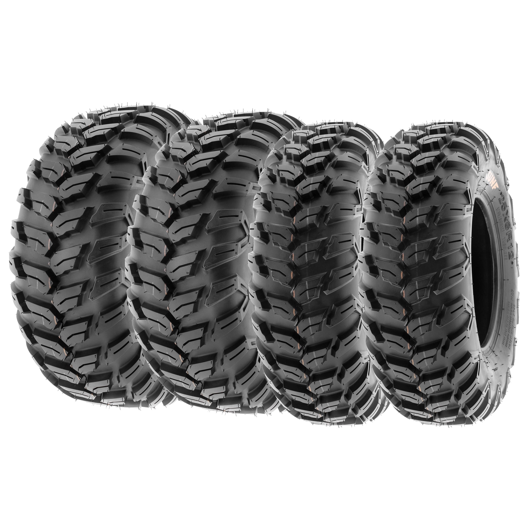 SUNF, ATV UTV All Terrain Quad Tire, 26x9R12 & 26x11R12, 6 PR Tubeless ...