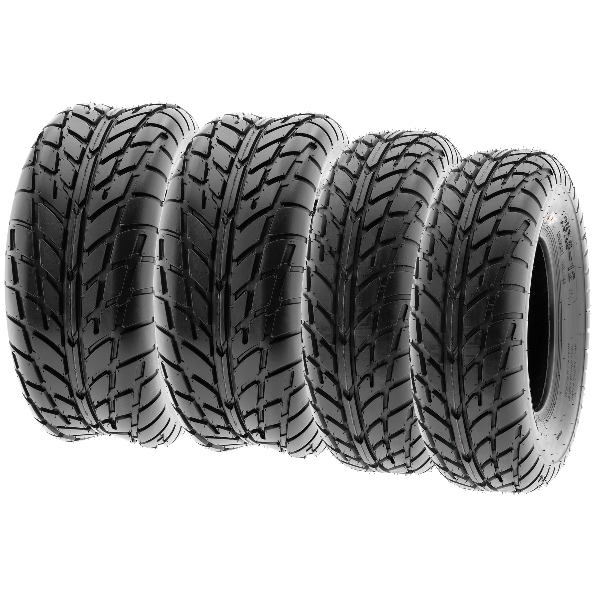 SunF A021 6 PR All Terrain ATV UTV Sport Tires 25x812 & 25x1012
