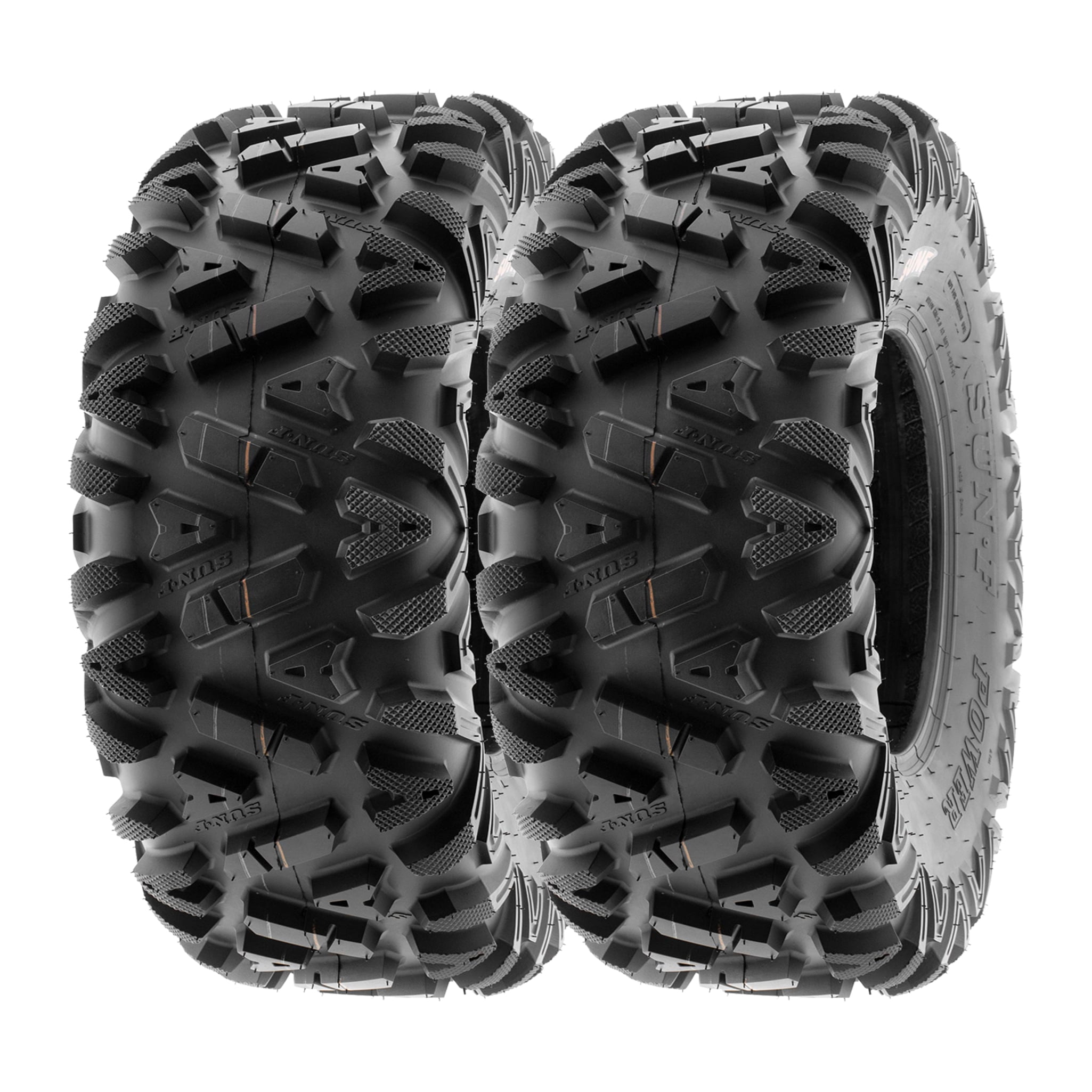 SunF All Terrain ATV UTV Tires 28x1112 28x11x12 6 PR A033 (Pair of 2