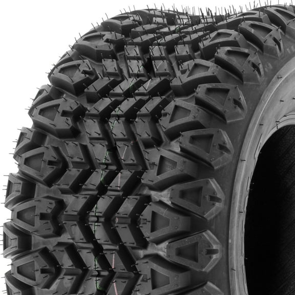 SunF Golf-Cart Lawn Mower Turf Tire 25x10.5-12 25x10.5x12 4 PR Tubeless G003 (Single)