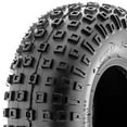 thumbnail image 1 of SunF ATV/UTV Quad Mini Bike Loose Terrain Lawn Mower Tire 145/70x6 145/70-6(14x6-6) 6 PR Tubeless A011 (Single), 1 of 9