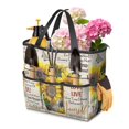 thumbnail image 1 of SunFlowers Garden Tools Bag, Water-proof Oxford Garden Tote Home Organizer Gardening Tool Bag Kit Holder with 8 Pockets for Indoor and Outdoor Gardening(Tools Not Included), 1 of 6