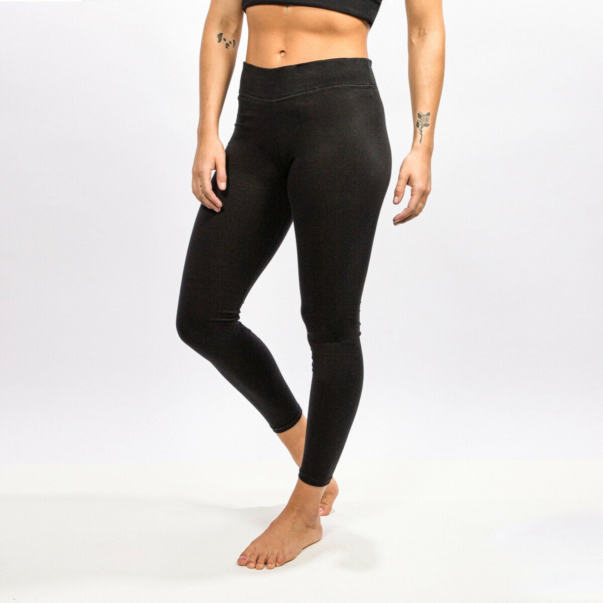 Women's Full Length Stretch Leggings SIZE M