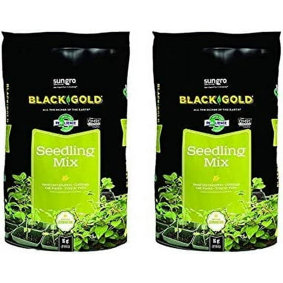 SunGro Horticulture Black Gold Seedling Mix 16Qt