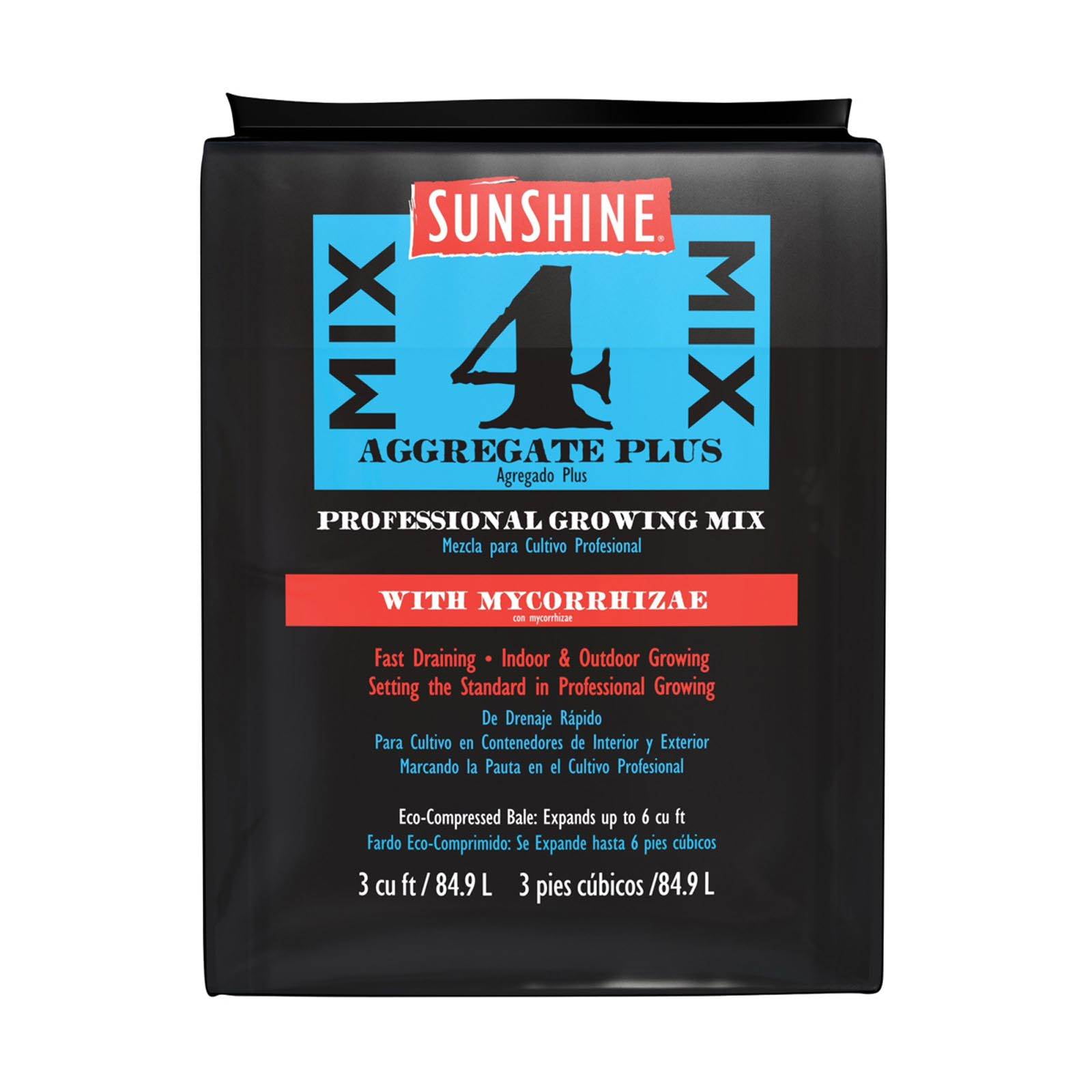 SunGro Sunshine #4 Plant Soil, Outdoor Potting Mix w