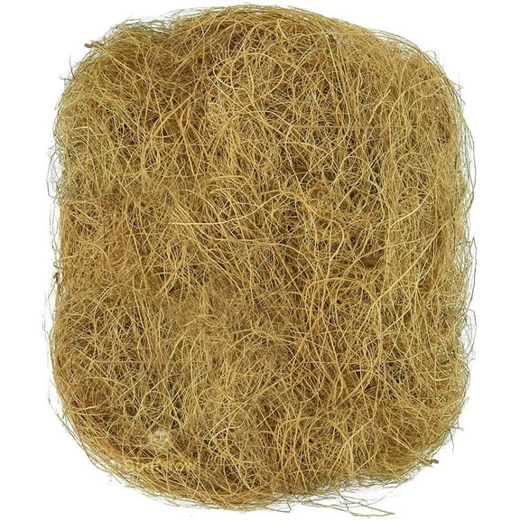 SunGrow Parakeet, Finch Coconut Fiber Nesting Box Pet Bedding for Bird Nest and Cages