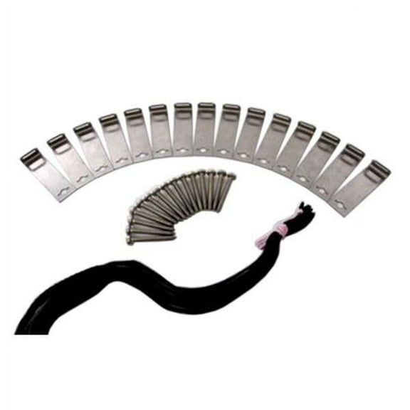 SunHeater Mounting Kit for Roof or Rack Designed to Secure Your SunHeater Solar Panels.