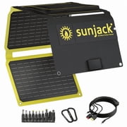 SunJack 40 Watt ETFE Foldable Portable Solar Panel Charger with Kickstands
