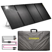 SunJack 400 Watt ETFE Foldable Portable Solar Panel Charger with Bracket Kickstands