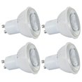 thumbnail image 1 of SunLight2® Builders Edition, GU10 Form With Twist Lock Base, Single CCT 2700K, 35° Beam Angle, White Finish, 4 Pack., 1 of 5