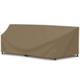 SunPatio Outdoor Curved Sectional Couch Cover, Heavy Duty Patio Sofa