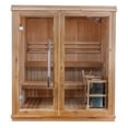 thumbnail image 1 of SunRay Charleston 4-Person Indoor Traditional Sauna, 1 of 9