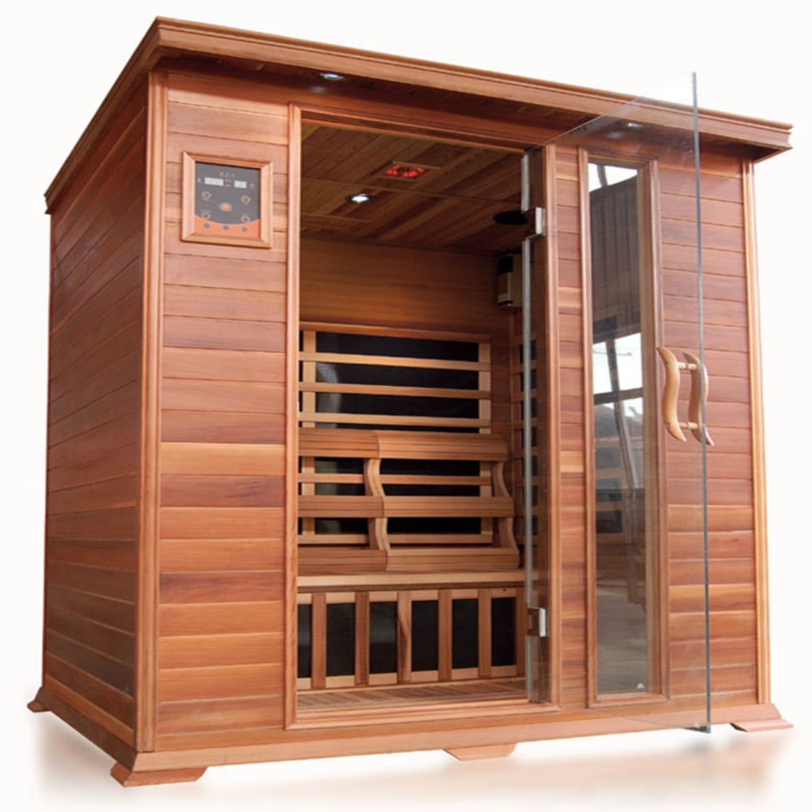 SUN-RAY SunRay Savannah 3-Person Infrared Cedar Sauna