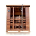 thumbnail image 1 of SunRay Sequioa 4-Person Rectangular Cedar Sauna, 1 of 9