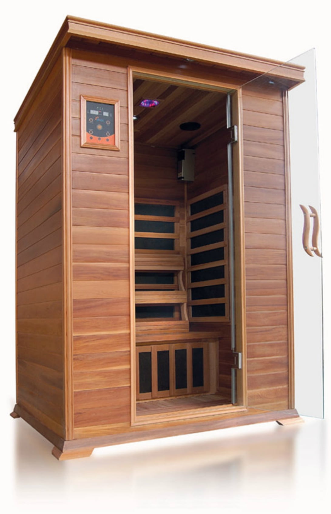 Sierra 2-Person Cedar FAR Infrared Sauna with Bluetooth
