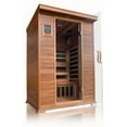 thumbnail image 1 of SunRay Sierra 2-Person Infrared Cedar Sauna with Carbon Heaters, 1 of 9