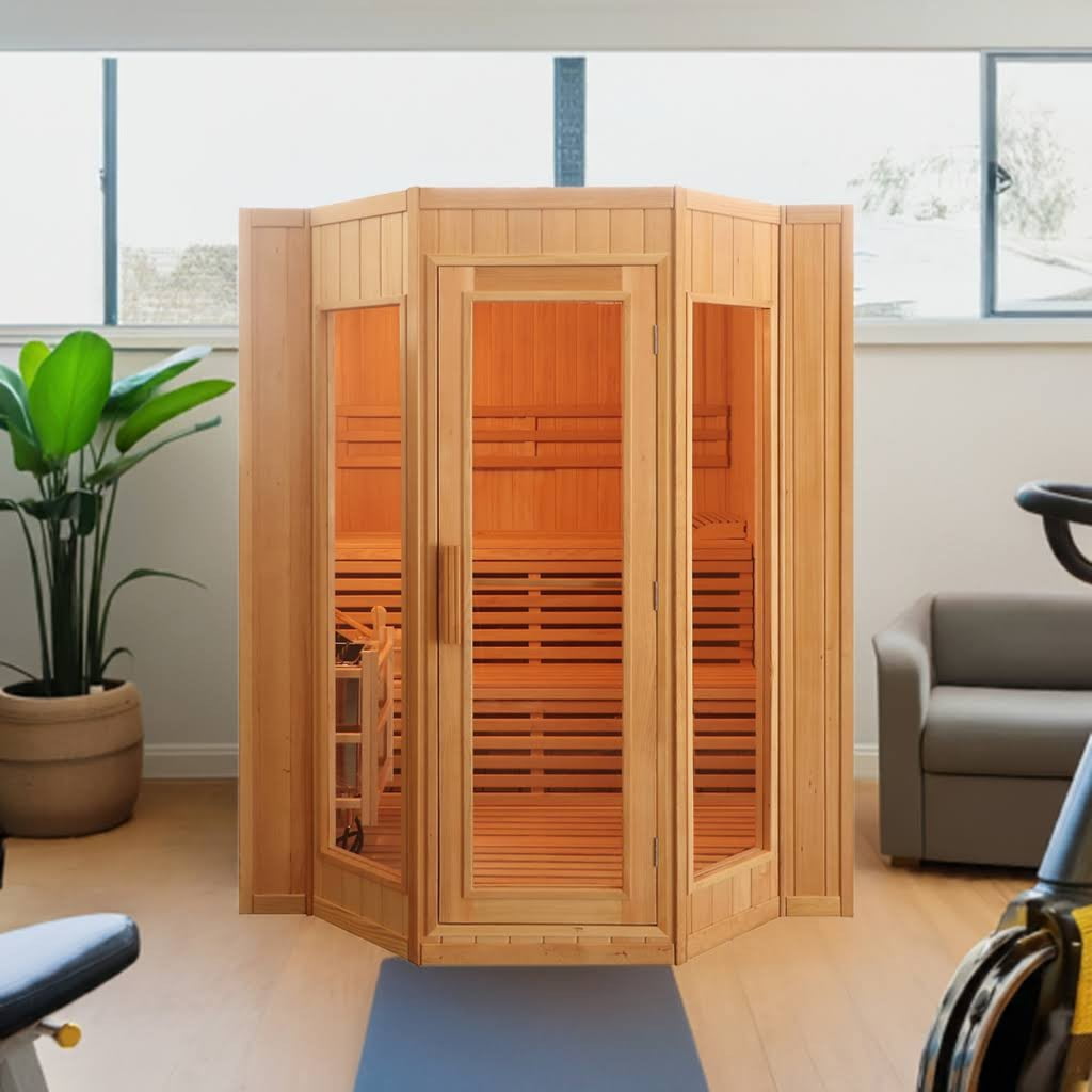 SUN-RAY SunRay Tiburon 4-Person Traditional Sauna