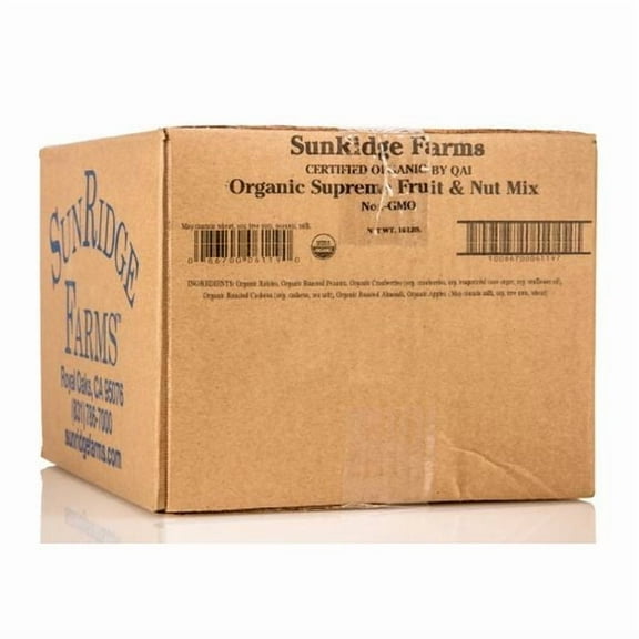 SunRidge Farms Supreme Fruit & Nut Trail Mix, Organic-16 lb