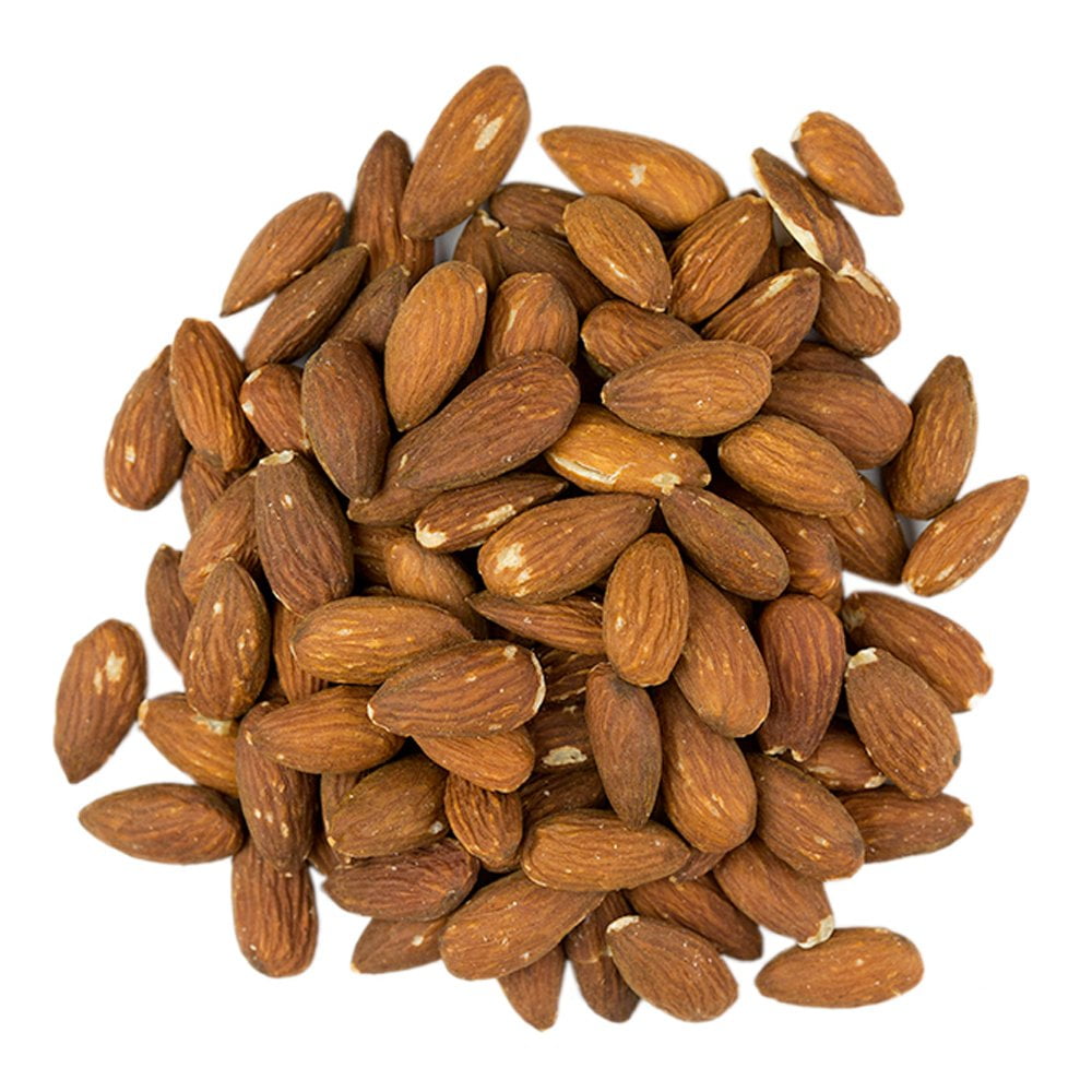 SunRidge Farms Unsalted Dry Roasted Almonds - lb- Pack of 2
