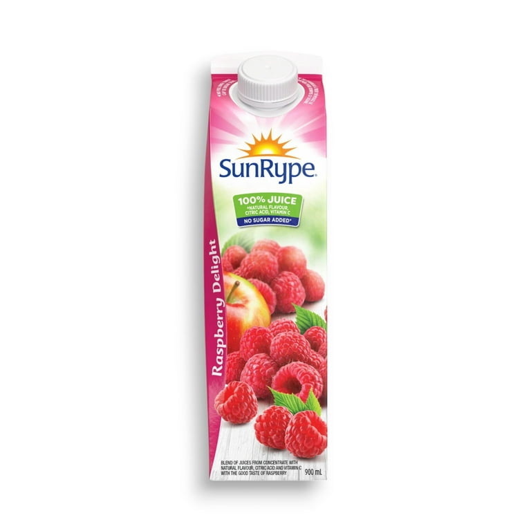 SunRype Fruit Juice, Raspberry,
