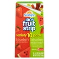 SunRype Strawberry and Strawberry Watermelon 100 Fruit Strips, 0.5 Oz