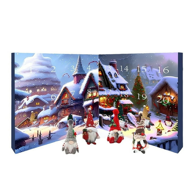 SunShiLing 2024 Christmas Gnome Advent Calendar Christmas Advent