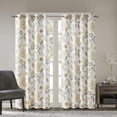 thumbnail image 1 of SunSmart Curtain for Bedroom, Casual Spring, Summer Single Window Panel, Yellow - 50x84", 1 of 5