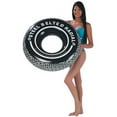 thumbnail image 1 of SunSplash Vinyl Radial Tire Inflatable Tube Pool Float, Black, 1 of 7