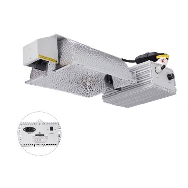 SunStream 1000 Watt DE HPS Grow Light System Kit With Controller Port,Open Style Reflector With 347V Digital Dimmable Ballast In | Whizz Growing Lamps