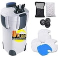 thumbnail image 1 of SunSun Hw303B 370GPH Pro Canister Filter Kit with 9-watt UV Sterilizer, 1 of 2