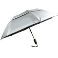 thumbnail image 1 of SunTek 46” Auto Open Telescopic UV Protection Vented Canopy Golf Umbrella, 1 of 3