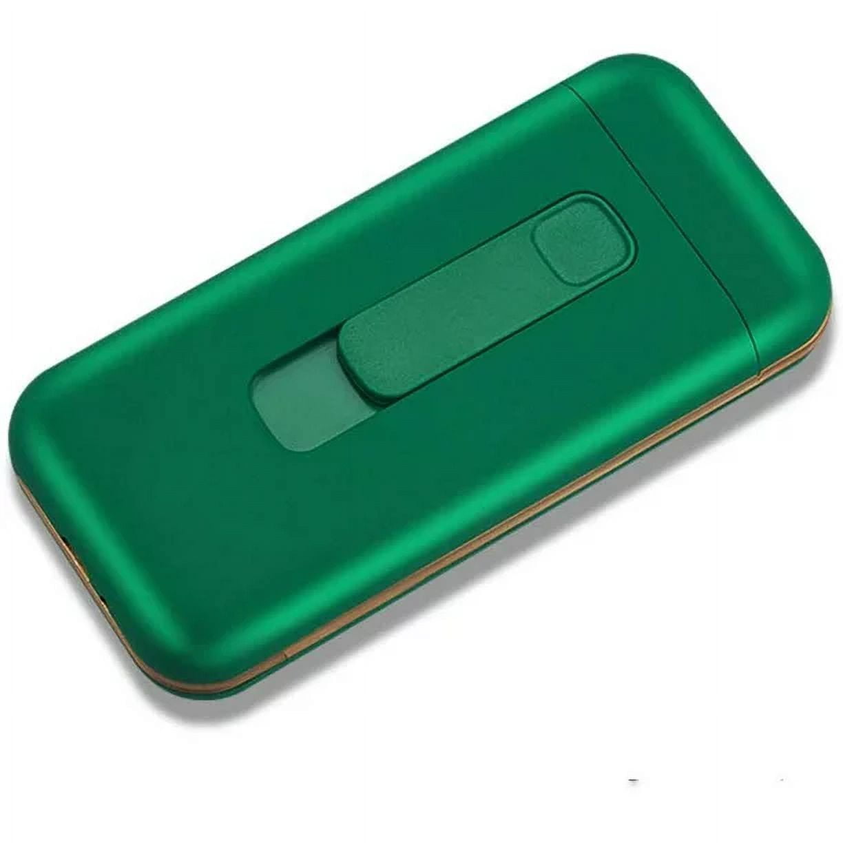 SunTime Cigarette Case with Lighter Cigarettes Box Portable Pack 20pcs 100's  Slim Cigarettes USB Lighters 2 in 1 Rechargeable Flameless Windproof  Electric Lighter
