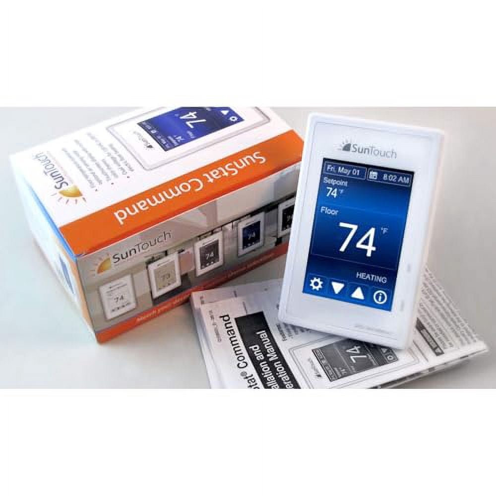 Suntouch Floor Heat Thermostat: Thermostat Intelligent Suntouch – AFCBA
