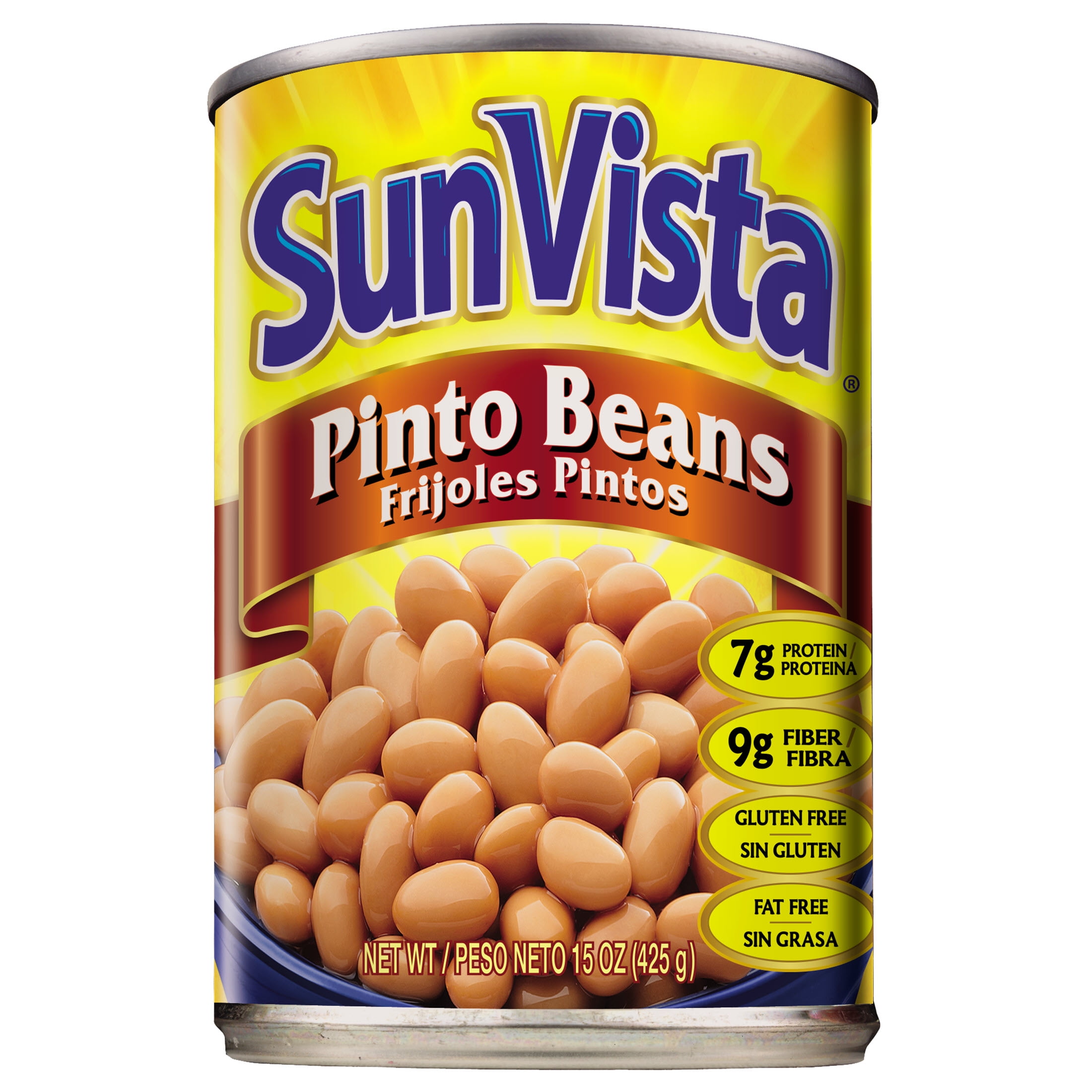 SunVista Pinto Beans 15 oz. Can