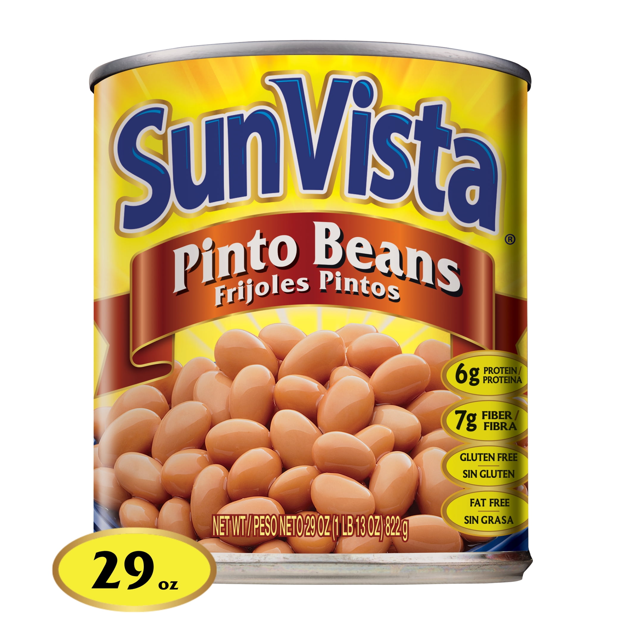 SunVista Pinto Beans 29 oz. Can