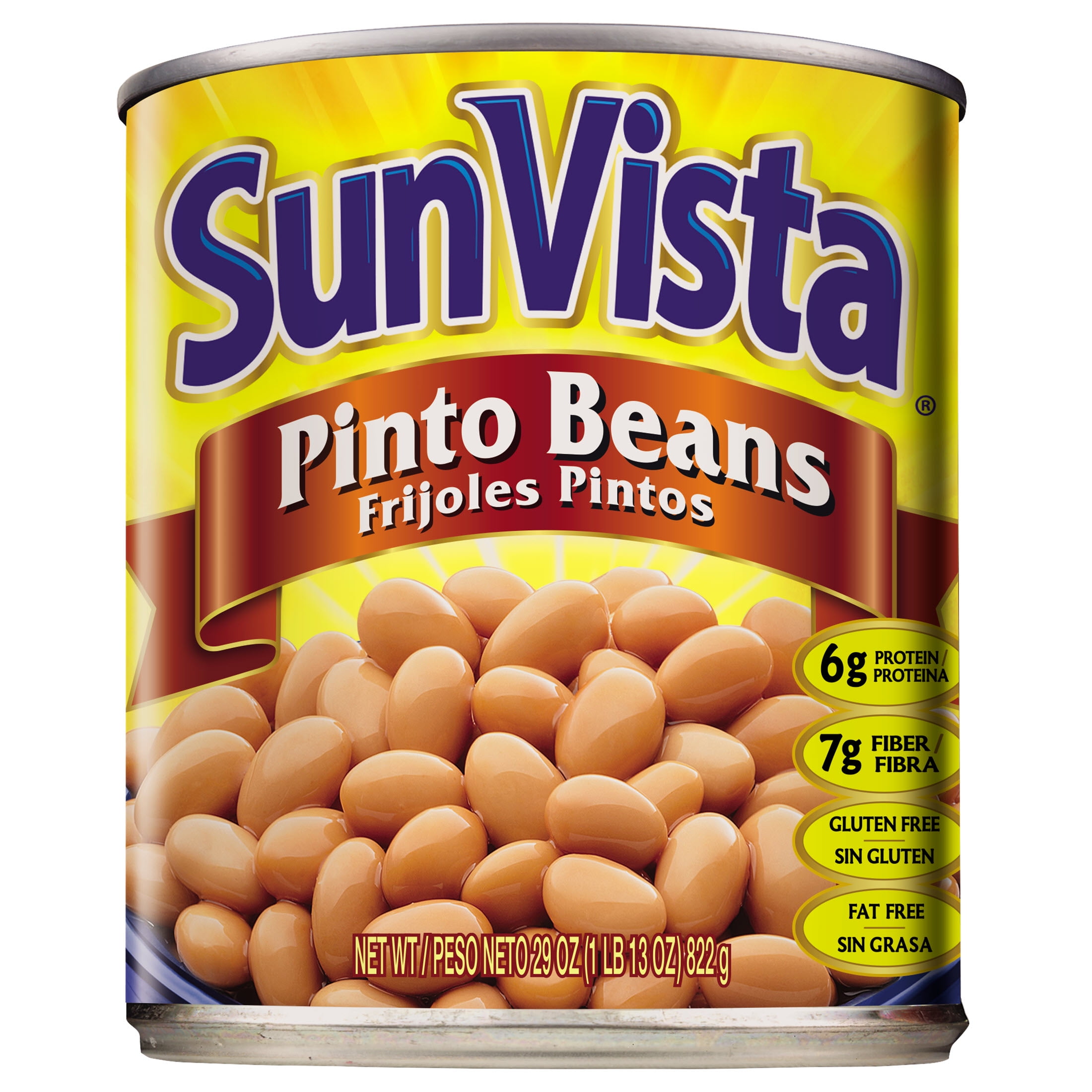 SunVista Pinto Beans 29 oz. Can