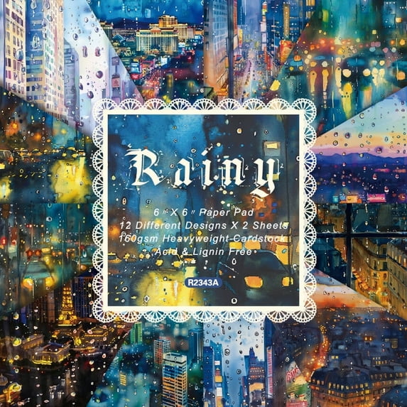 SunWMart 48 Sheets 6" x 6" Valentines Single Sided Scrapbook Paper Supplies for Card Making Photo Album Junk Journal Decor