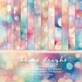 thumbnail image 1 of SunWMart Premium 6x6 Inch Single-Sided Scrapbook Paper Pad for Crafting Decorative DIY Background Projects Card Making Supplies Photo Album Decor, 12 Patterns 48 Sheets, 1 of 4
