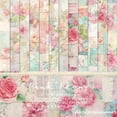 thumbnail image 1 of SunWMart Scrapbook Paper, 48 Sheets Craft Scrapbooking Paper Pad 6"x6" Single-Side Printing 160GSM Card Making Paper Supplies for DIY Junk Journal Decorative Album Art Craft Die Cutting, 1 of 5