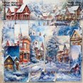 thumbnail image 1 of SunWMart Scrapbook Paper Pack A5 Size 16 Sheets Craft Paper Single Sided Rustic Origami Paper for DIY Card Making Art Journaling Supplies, 1 of 4