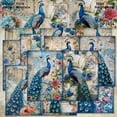 thumbnail image 1 of SunWMart Scrapbook Paper Pack A5 Size 40 Sheets Craft Paper Single Sided Rustic Origami Paper for DIY Card Making Art Journaling Supplies, 1 of 4