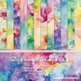 thumbnail image 1 of SunWMart Vintage Floral Scrapbook Paper Pad, Flower Patterned Cardstock Paper Pads, 6x6 Inch 48 Sheets Single-Sided Junk Journal Scrapbooking Paper for Card Making Cottagecore Picture Art Collage, 1 of 5