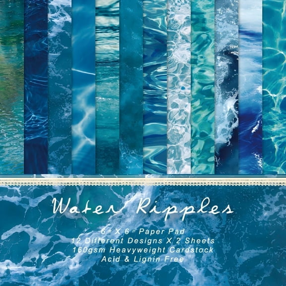 SunWMart Vintage Floral Scrapbook Paper Pad, Flower Patterned Cardstock Paper Pads, 6x6 Inch 48 Sheets Single-Sided Junk Journal Scrapbooking Paper for Card Making Cottagecore Picture Art Collage