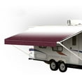 thumbnail image 1 of SunWave Burgundy Fade, 15' Heavy-Duty Vinyl, RV Awnings Durable, Waterproof with Installation Tool, 1 of 6