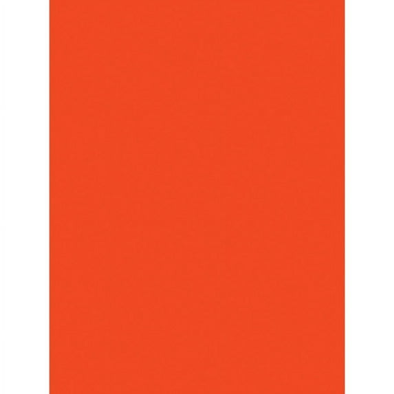 SunWorks Construction Paper - Multipurpose - 24"Width x 18"Length - 50 / Pack - Orange | Bundle of 5 Packs