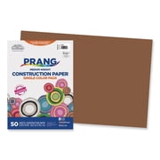 SunWorks, PAC6707, Construction Paper, 50 / Pack, Brown