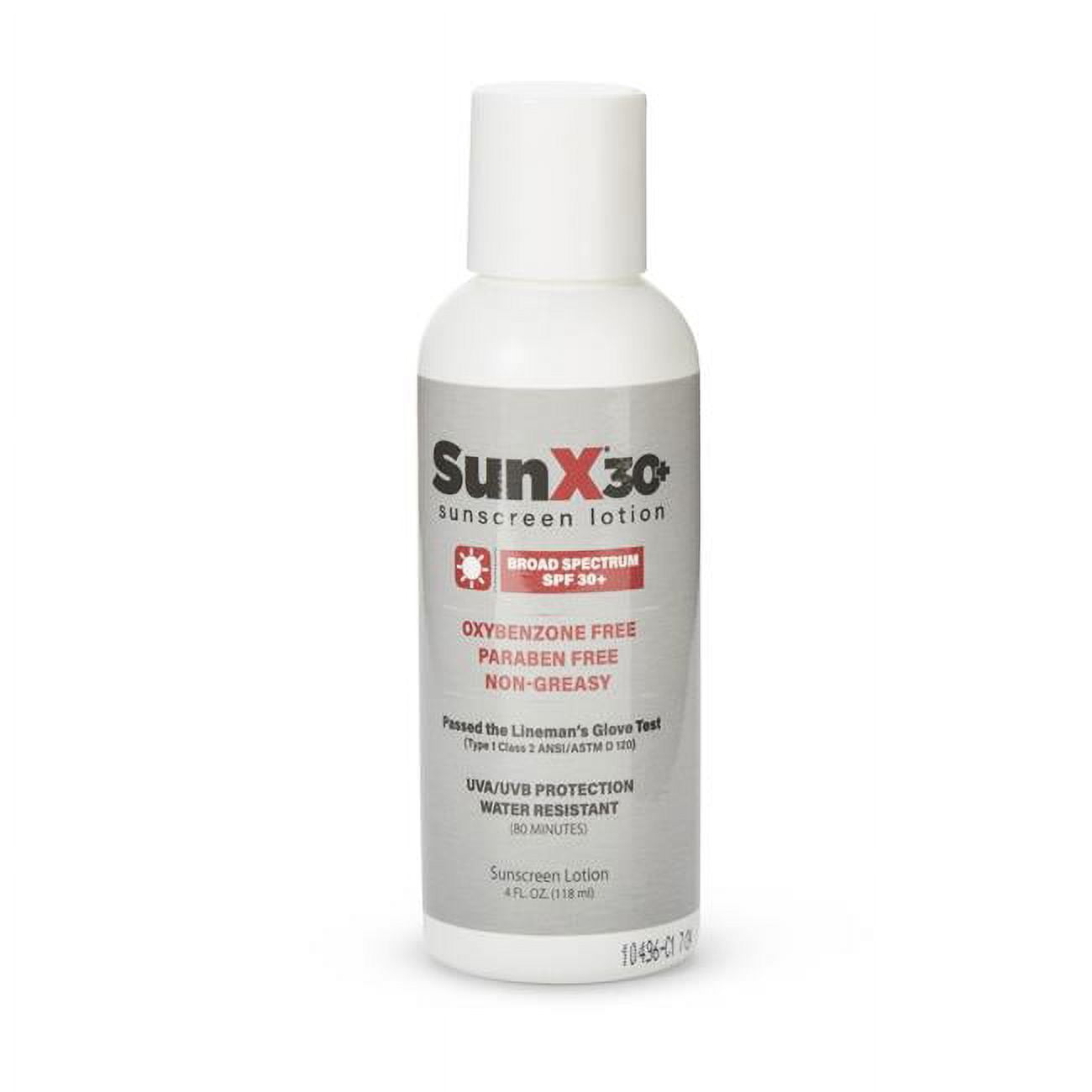 SunX 1113336EA 4 oz SPF 30 Plus Sunscreen Lotion